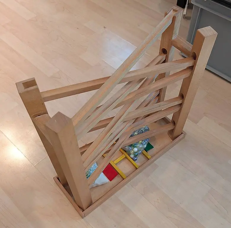 Murmelbahn inklusive Murmeln