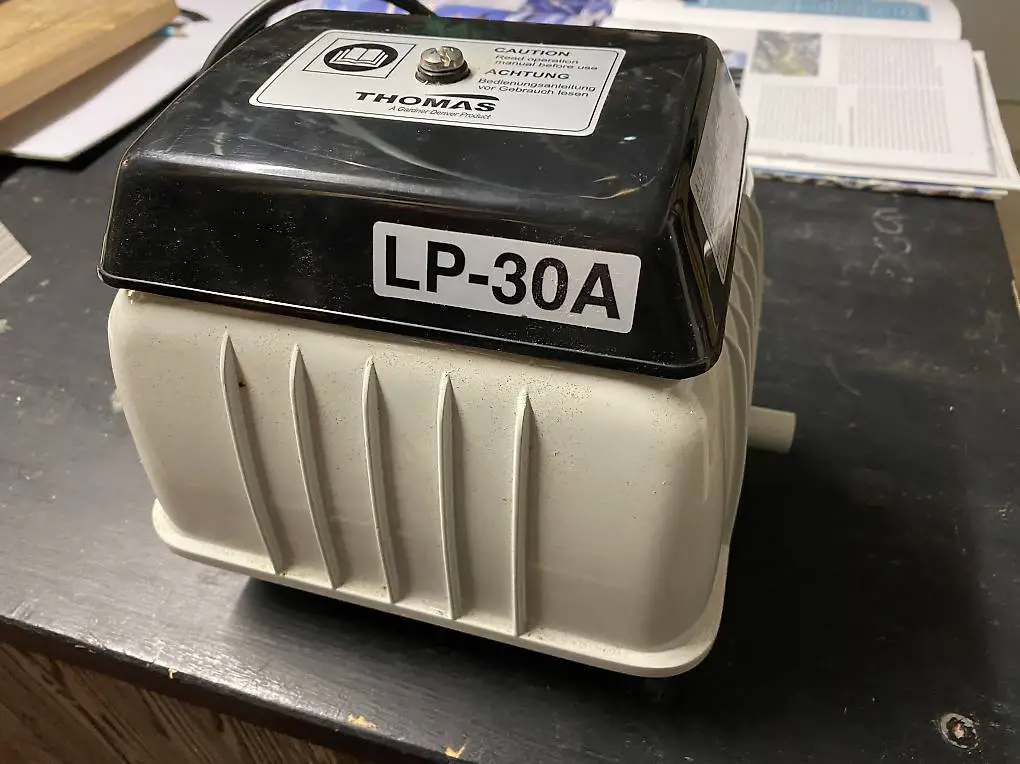 Luftpumpe für Gartenteiche- u. Koiteiche (ungebraucht)