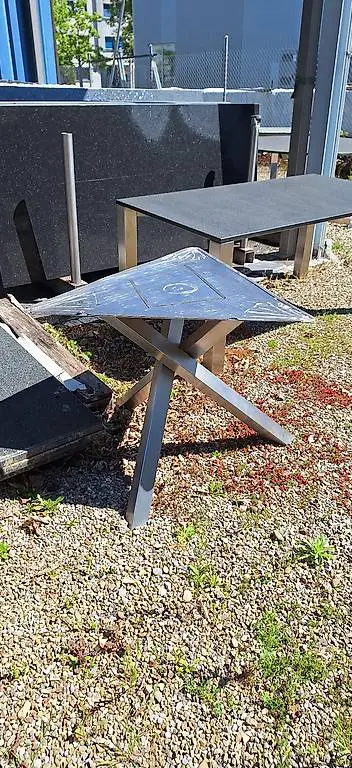Granittisch Gestell
