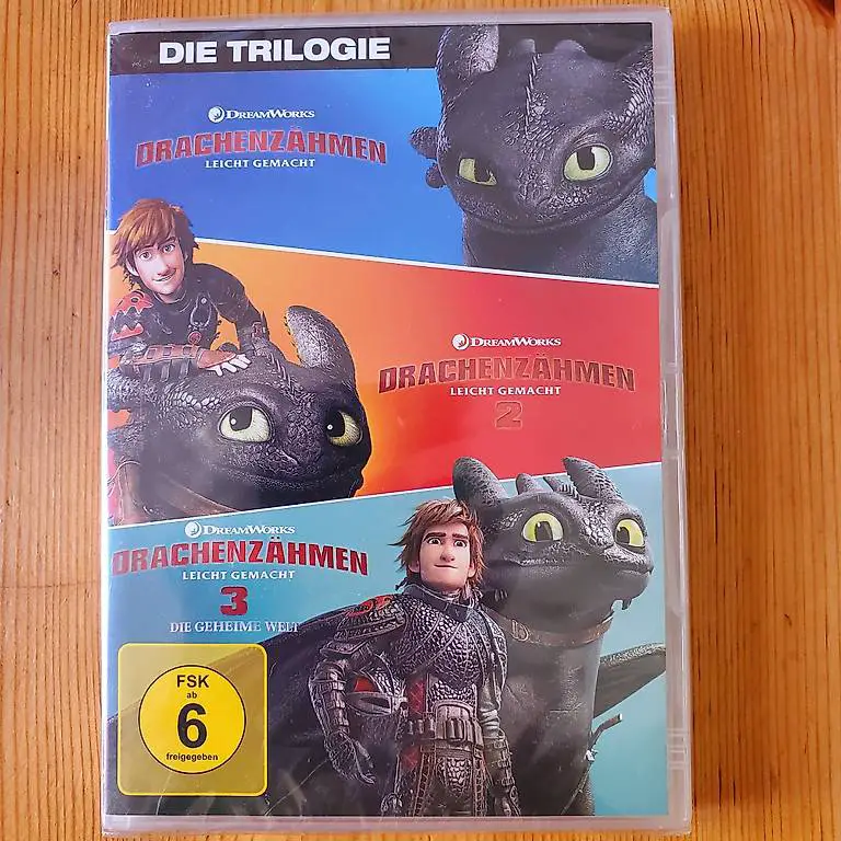 NEU: TEIL 1-3: Drachenzähmen leicht gemacht - Die Trilogie