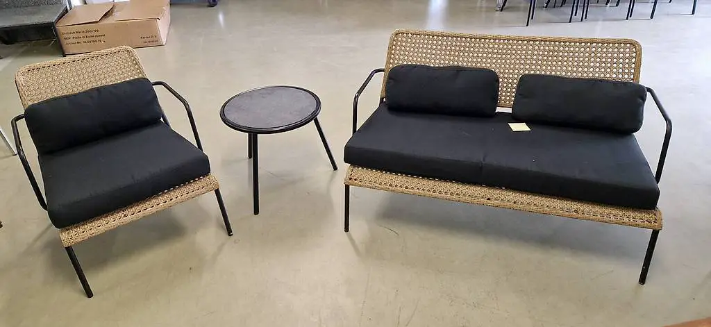 Gartenlounge mit 1x Sessel