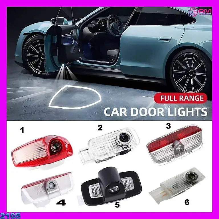 Porsche-Tür-Logo-Leuchte