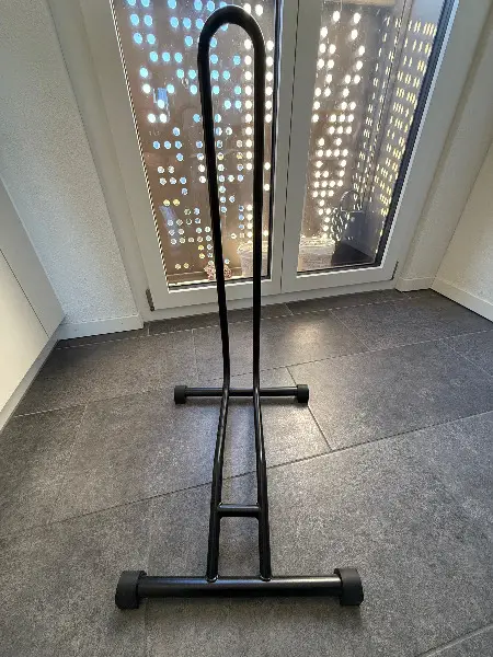 Robuster Fahrradständer Wellgro in schwarz, neu + unbenutzt