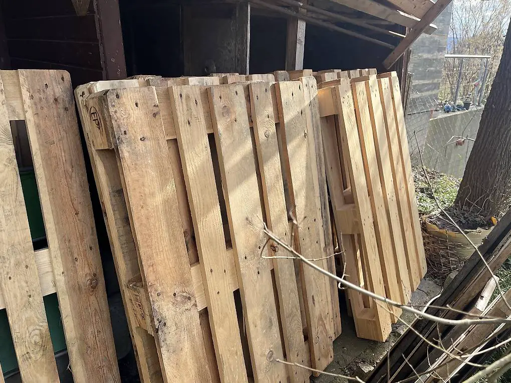 Paletten 9 Stück Holz