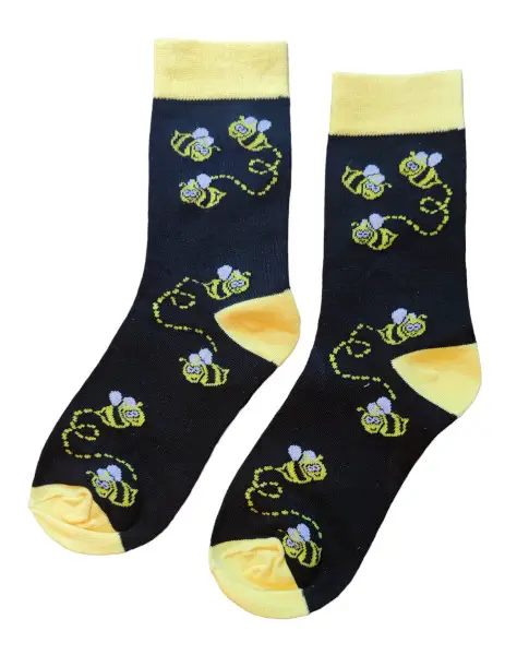 Socken Bienen