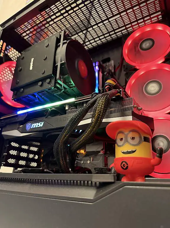 gaming pc i7 rx 6800 1tb 16gb ram rgb - wie neu