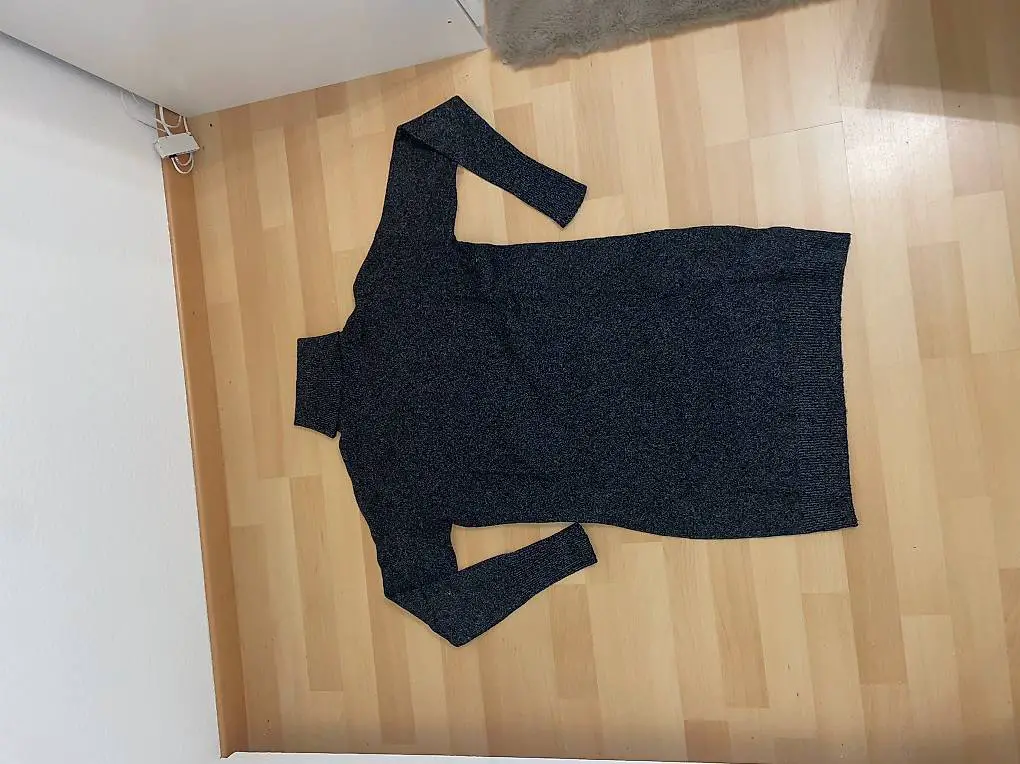 Kuscheliges Winterkleid Vero Moda Gr. XS - Dunkelgrau