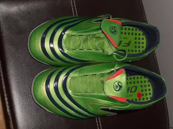 Neuw.Adidas F10 Turnschuhe-grün/blau-Gr.46