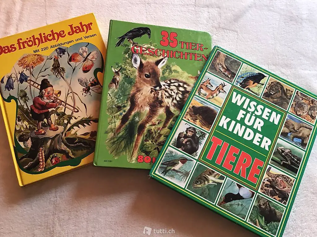 Kinder Grossbücher gebraucht, Stückpreis