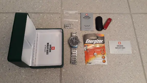 uhr swiss military by chrono (neu)