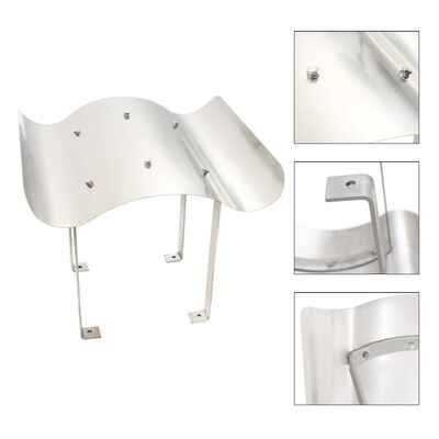  vidaXL Schornsteinabdeckung Edelstahl SKU:142983