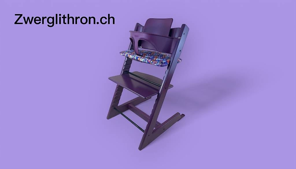 Stokke® Tripp Trapp inkl. Babyset & Kissen / Violett