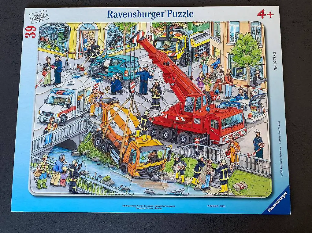 Ravensburger Kinderpuzzle Rettungseinsatz