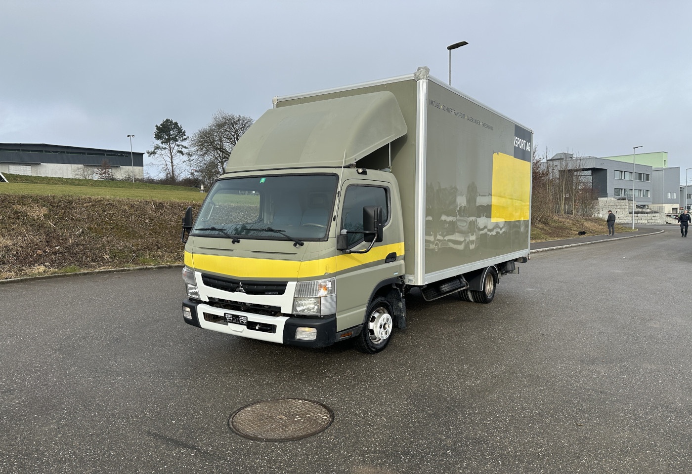 MITSUBISHI, Fuso 3C15 Koffer+HB / Swiss-Vehicle, Kastenwagen (Transporter)