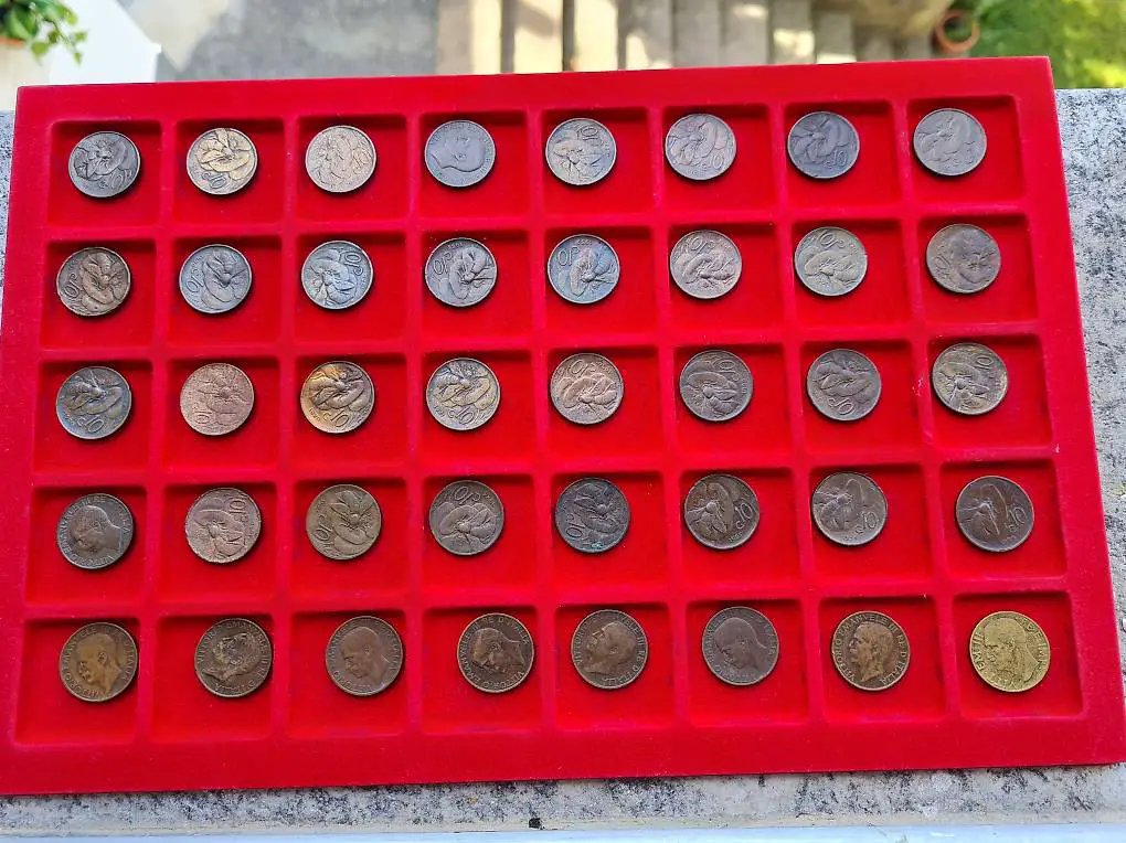 Collezione di 10 cent con Ape pz 40