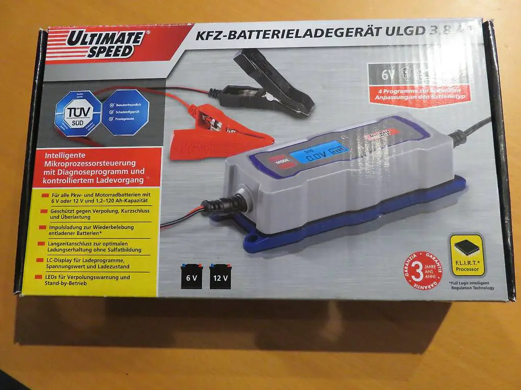 KFZ Batterieladegerät ULGD 3.8 A1