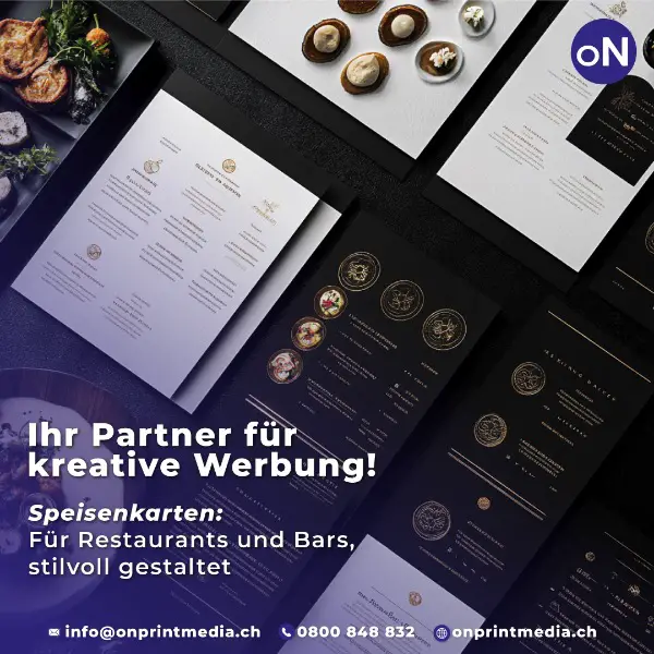 Speisekarten – Perfekt für Ihr Restaurant oder Ihre Bar