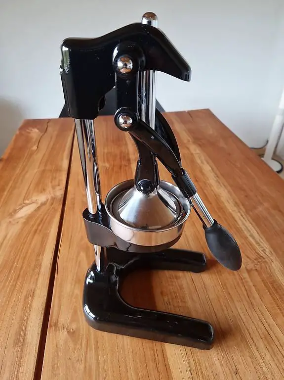 Saftpresse Edelstahl - Schwarz