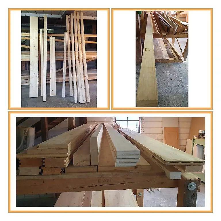 div. Latten + Kantholz Fichte / Tanne