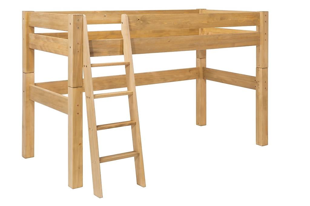 Hochbett Mittelhochbett Kiefer massiv gelaugt