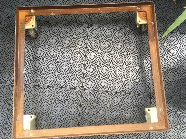 Transport-Roller, Roll-Rahmen aus Eisen