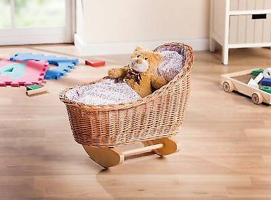 Puppen Wiege Naturspielzeug