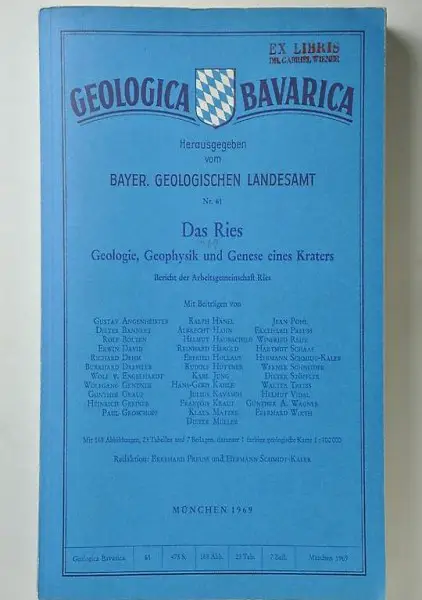 Das Ries. Geologie, Geophysik und Genese eines Kraters.