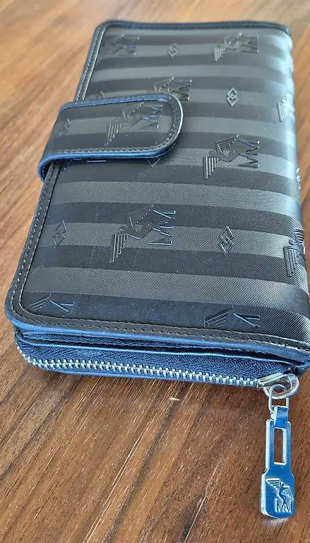 Maison Mollerus schwarz Portemonnaie Matterhorn