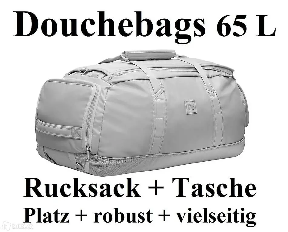 NEU Douchebags Rucksack Tasche ROBUST Qualität 65 L