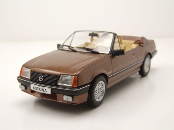 NEU: Opel Ascona C Cabriolet 1983-1988 dunkelbraun met. /