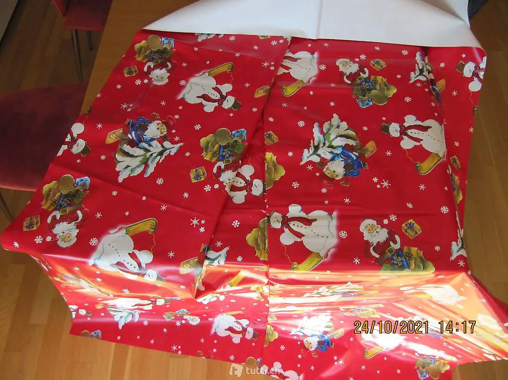 Samichlaus-Wachstischtuch