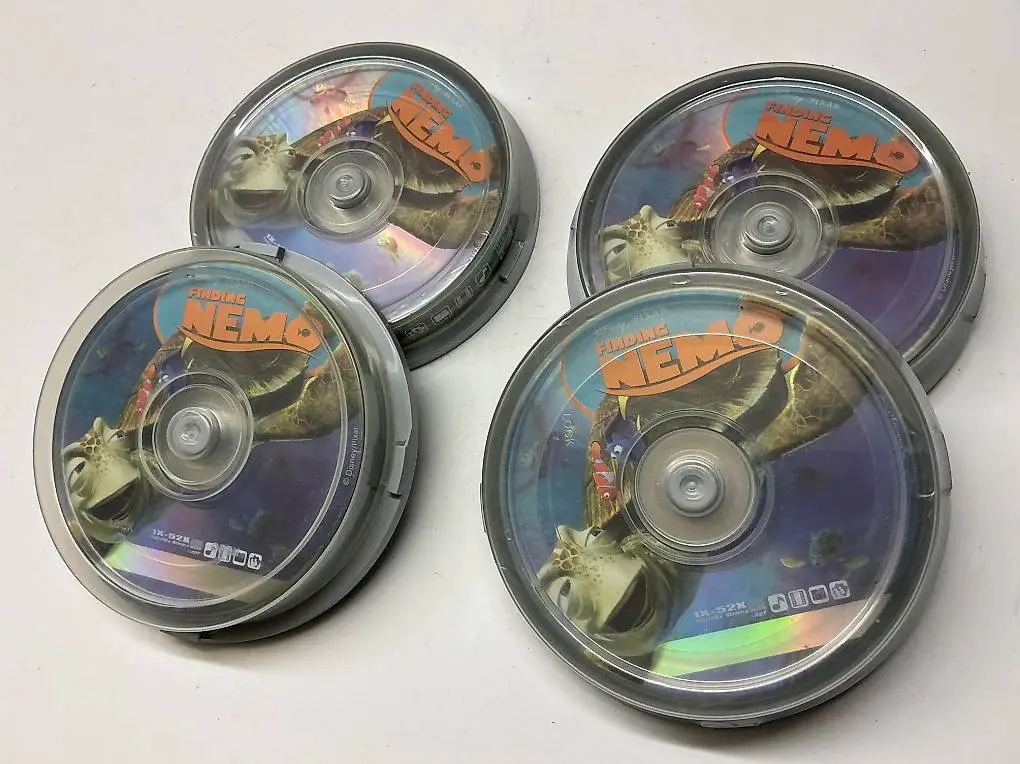 4Pack Nemo CDs Rohlinge
