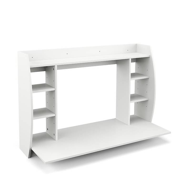 >> NEUWARE >> Wandschreibtisch ELSA weiss