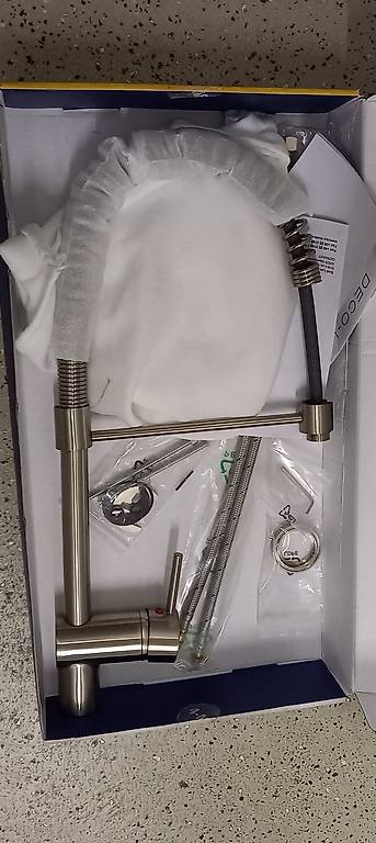 OBI Küchenarmatur Raso EDELSTAHL (Brause fehlt)