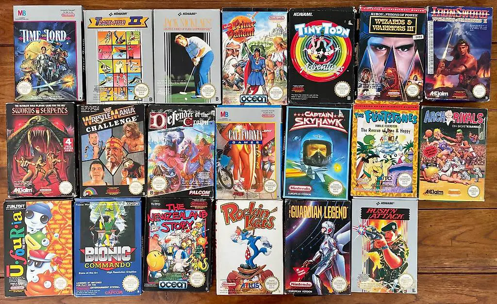 nintendo nes nostalgie