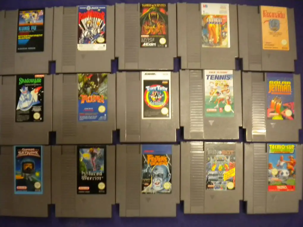 Nintendo NES Spiele aus meine Sammlung Stückpreis