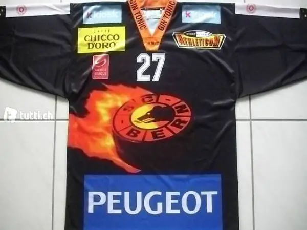 Original Eishockeytrikot SC Bern - SCB - Patrik STEFAN #27