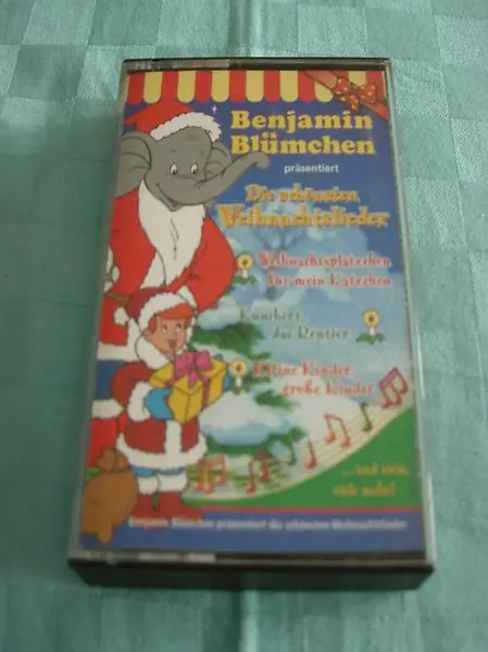  Benjamin Blümchen Weihnachtslieder Kinder Kassette