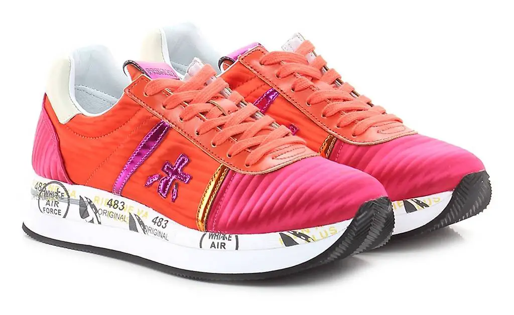 Premiata Sneaker Gr.37 fuxia/orange