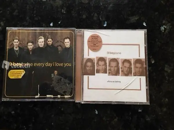 2 CDs von Boyzone, je Fr. 5, zusammen Fr. 8