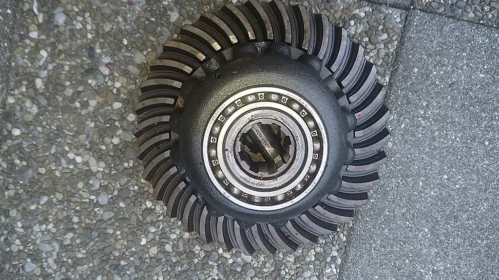 AEBI TP 20 Tellerrad und Ritzel