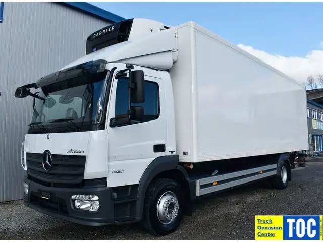 MERCEDES-BENZ, Atego 1530 2-Zonen Tiefkühl Carrier LBW, Kühlfahrzeug