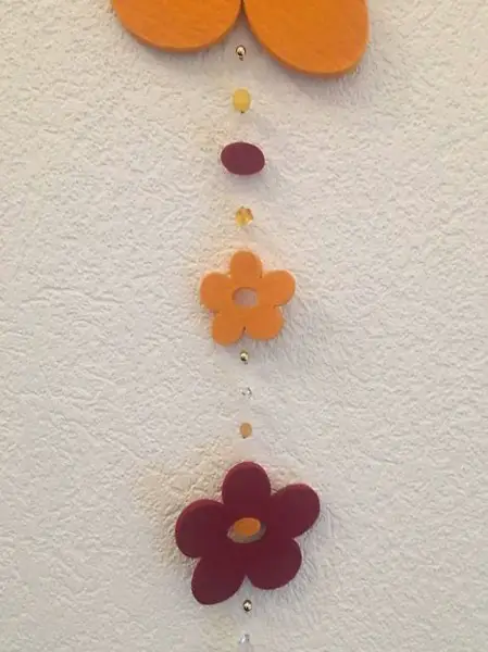 3 schöne Filzgirlanden