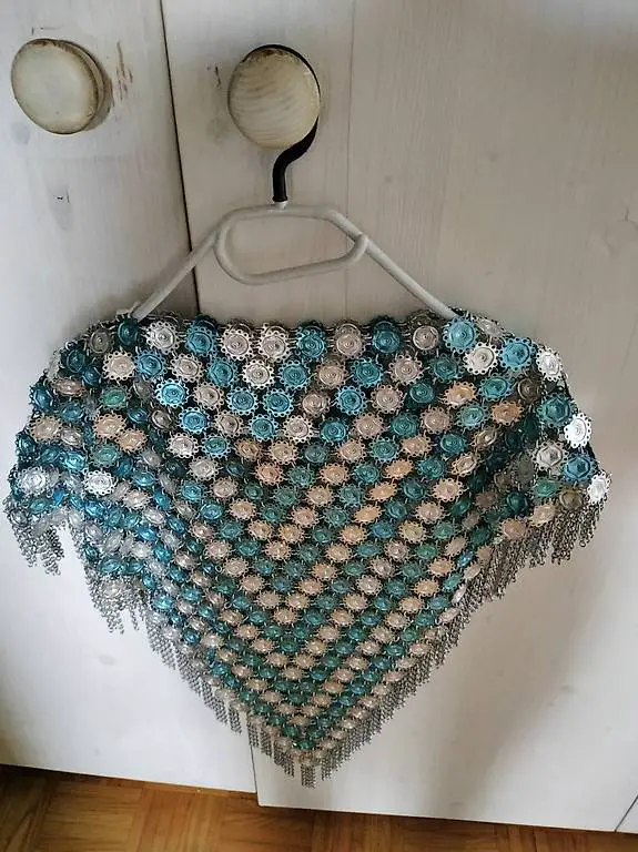 Poncho aus Metall (handgefertigt)