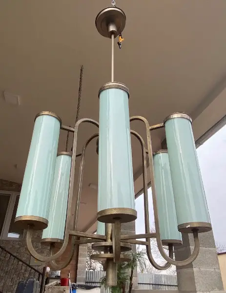 Röhrenleuchte Rondokubizmus Kronleuchter Industrielampe