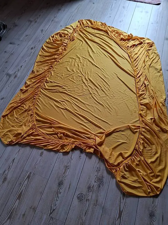 Fixleintuch 160x200cm gelb