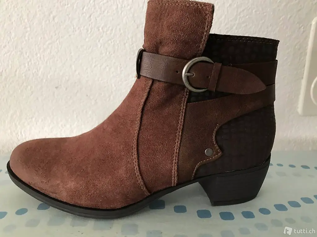 Stiefelette braun