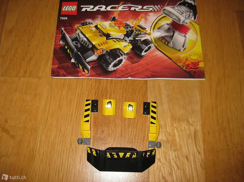 Lego Racers 7968 Bauanleitung + Teile