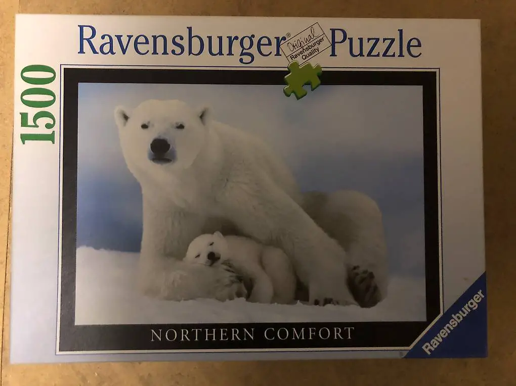 Puzzle Ravensburger 1500 Teile Eisbär