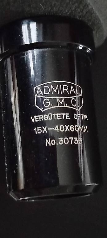 Admiral Tisch-Fernrohr G.M.C.